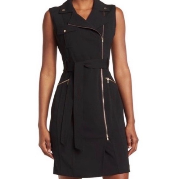 Calvin Klein Dresses & Skirts - Calvin Klein Black Dress with Branded Ribbon Detail
